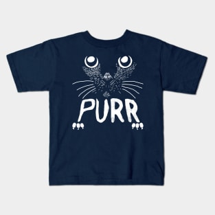 PURR The cat Kids T-Shirt